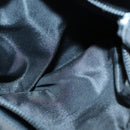 PRADA Shoulder Bag Nylon Black Silver Auth 92858-25