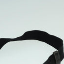 PRADA Shoulder Bag Nylon Black Silver Auth 92858-15