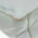 PRADA Tote Bag Nylon Light Blue Silver Auth 92863-17