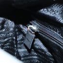 PRADA Tote Bag Nylon Light Blue Silver Auth 92863-23