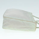 PRADA Tote Bag Nylon Light Blue Silver Auth 92863-3