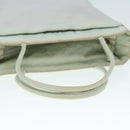 PRADA Tote Bag Nylon Light Blue Silver Auth 92863-7
