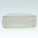 PRADA Tote Bag Nylon Light Blue Silver Auth 92863-5