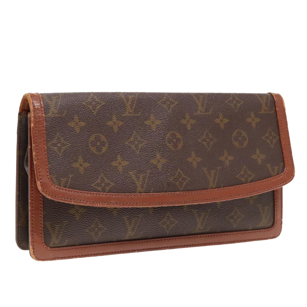 LOUIS VUITTON Monogram Pochette Dam GM Clutch Bag Vintage M51810 LV Auth 92864