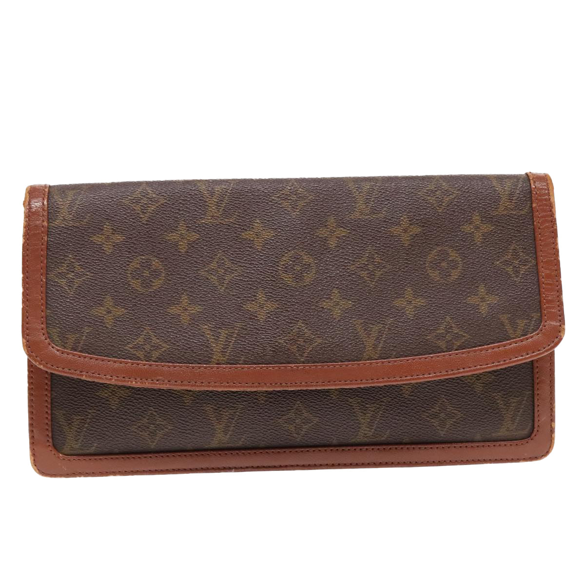 LOUIS VUITTON Monogram Pochette Dam GM Clutch Bag Vintage M51810 LV Auth 92864