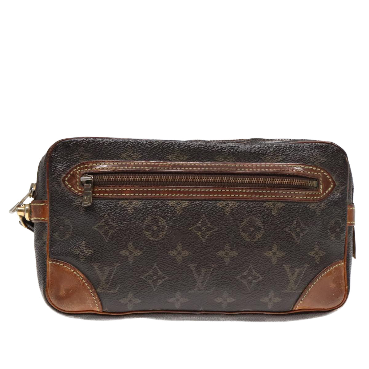 LOUIS VUITTON Monogram Marly Dragonne GM Clutch Bag M51825 LV Auth 92865