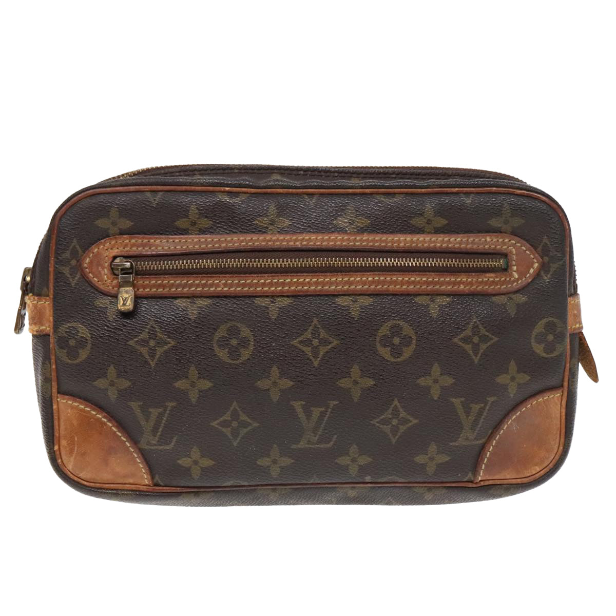 LOUIS VUITTON Monogram Marly Dragonne GM Clutch Bag M51825 LV Auth 92866