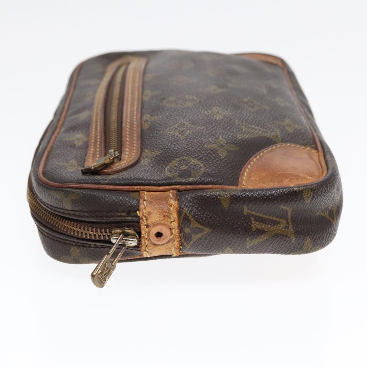 LOUIS VUITTON Monogram Marly Dragonne GM Clutch Bag M51825 LV Auth 92866