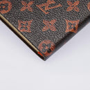 LOUIS VUITTON Catgram Cayenne Clemence Note Cover Orange GI0358 LV Auth 92886-17
