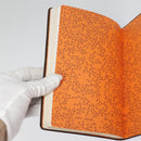 LOUIS VUITTON Catgram Cayenne Clemence Note Cover Orange GI0358 LV Auth 92886-26