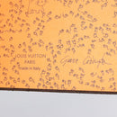 LOUIS VUITTON Catgram Cayenne Clemence Note Cover Orange GI0358 LV Auth 92886-10