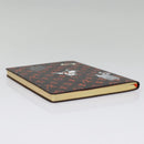 LOUIS VUITTON Catgram Cayenne Clemence Note Cover Orange GI0358 LV Auth 92886-5