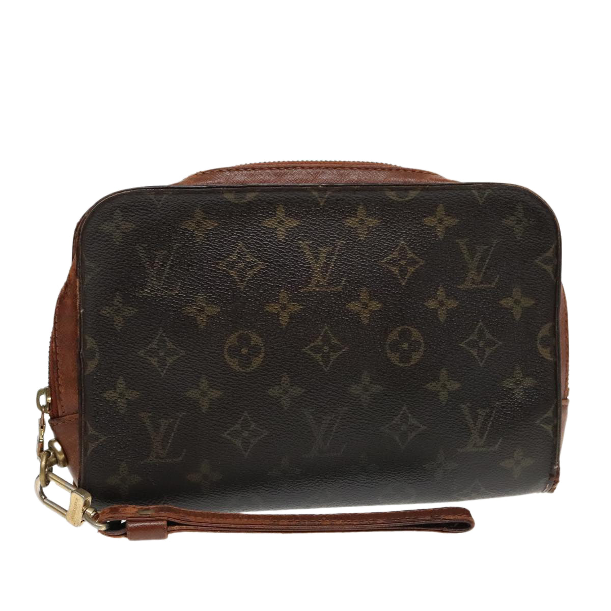 LOUIS VUITTON Monogram Orsay Clutch Bag M51790 LV Auth 92909