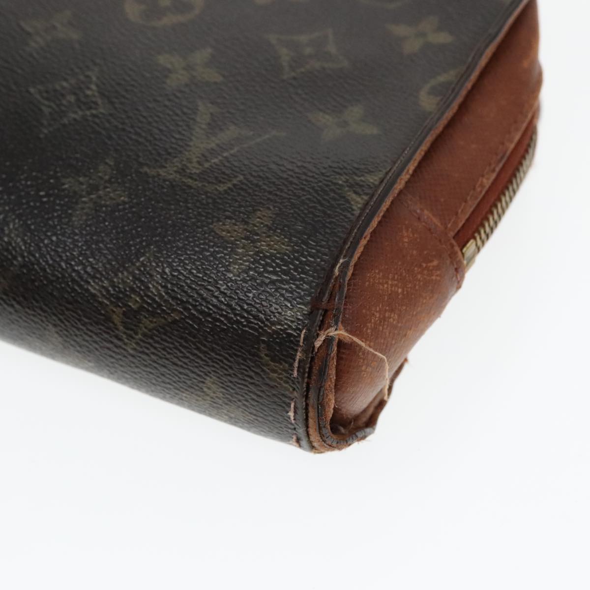 LOUIS VUITTON Monogram Orsay Clutch Bag M51790 LV Auth 92909