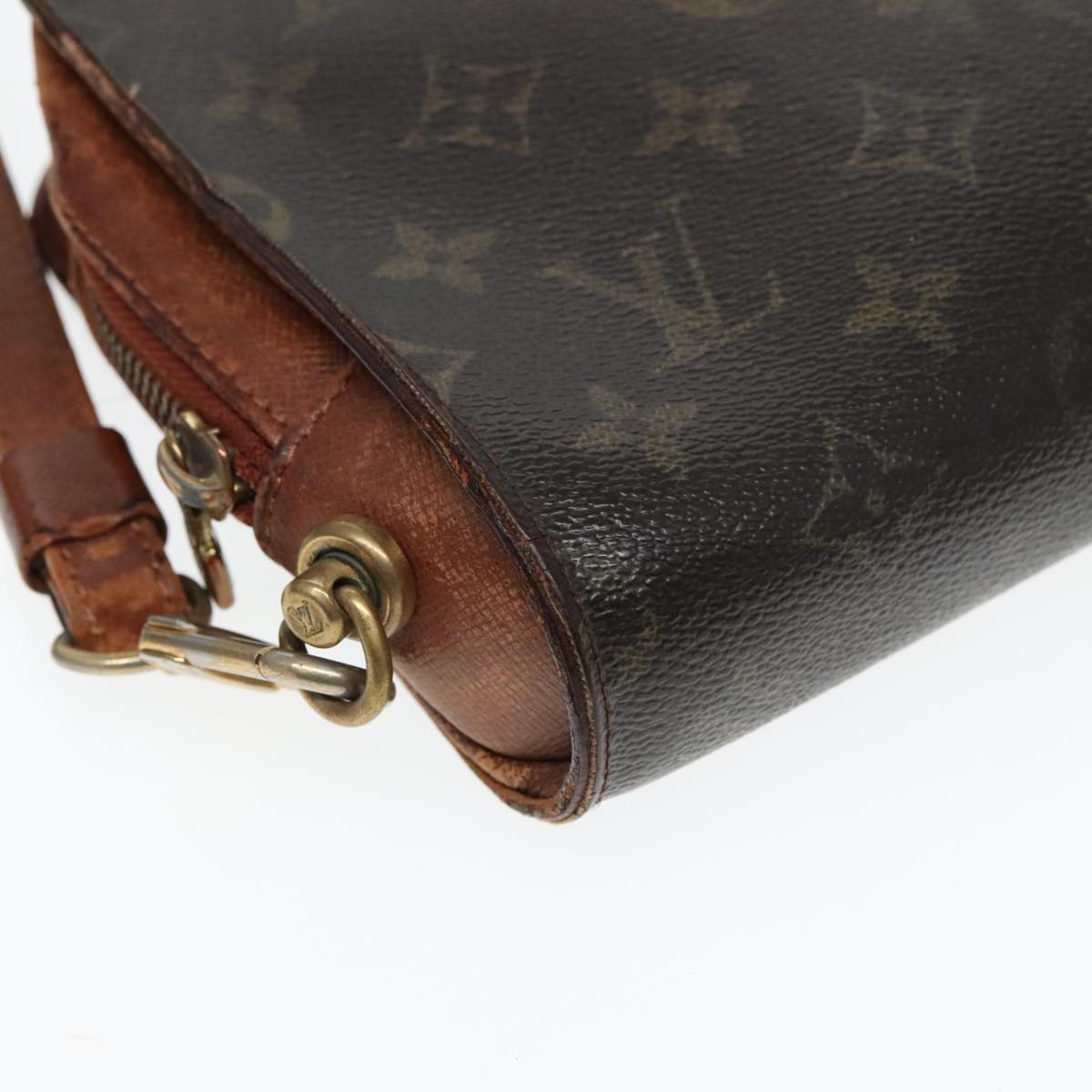 LOUIS VUITTON Monogram Orsay Clutch Bag M51790 LV Auth 92909