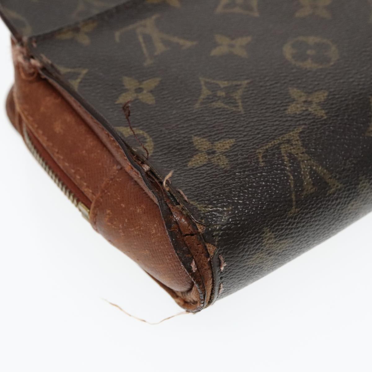 LOUIS VUITTON Monogram Orsay Clutch Bag M51790 LV Auth 92909