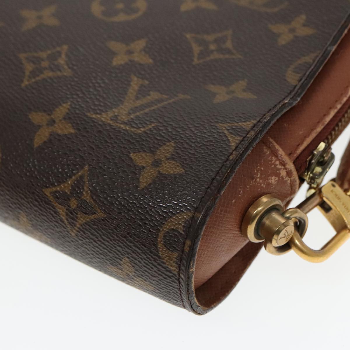 LOUIS VUITTON Monogram Orsay Clutch Bag M51790 LV Auth 92911