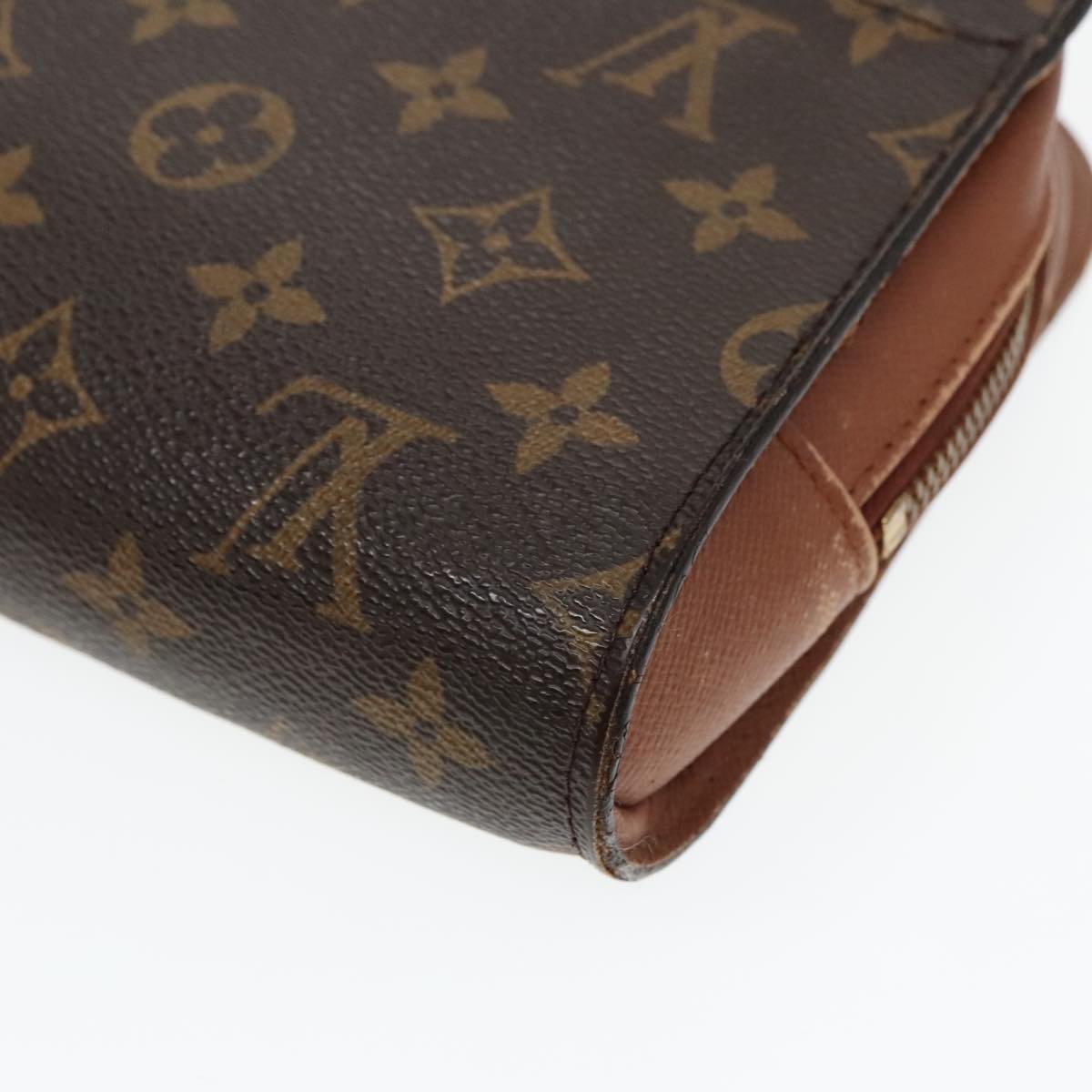 LOUIS VUITTON Monogram Orsay Clutch Bag M51790 LV Auth 92911