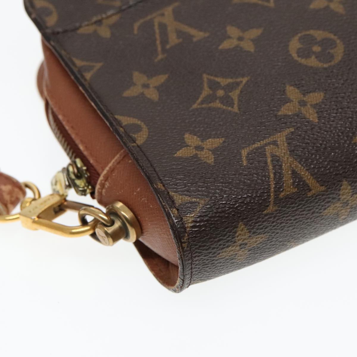 LOUIS VUITTON Monogram Orsay Clutch Bag M51790 LV Auth 92911