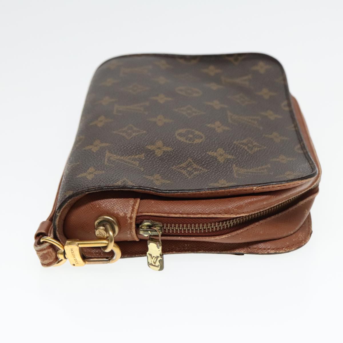 LOUIS VUITTON Monogram Orsay Clutch Bag M51790 LV Auth 92911