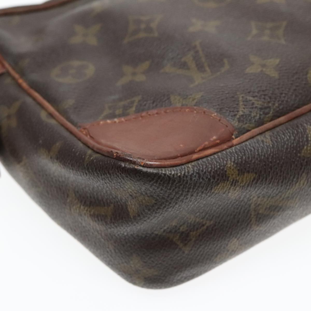 LOUIS VUITTON Monogram Compiegne 28 Clutch Bag M51845 LV Auth 92914