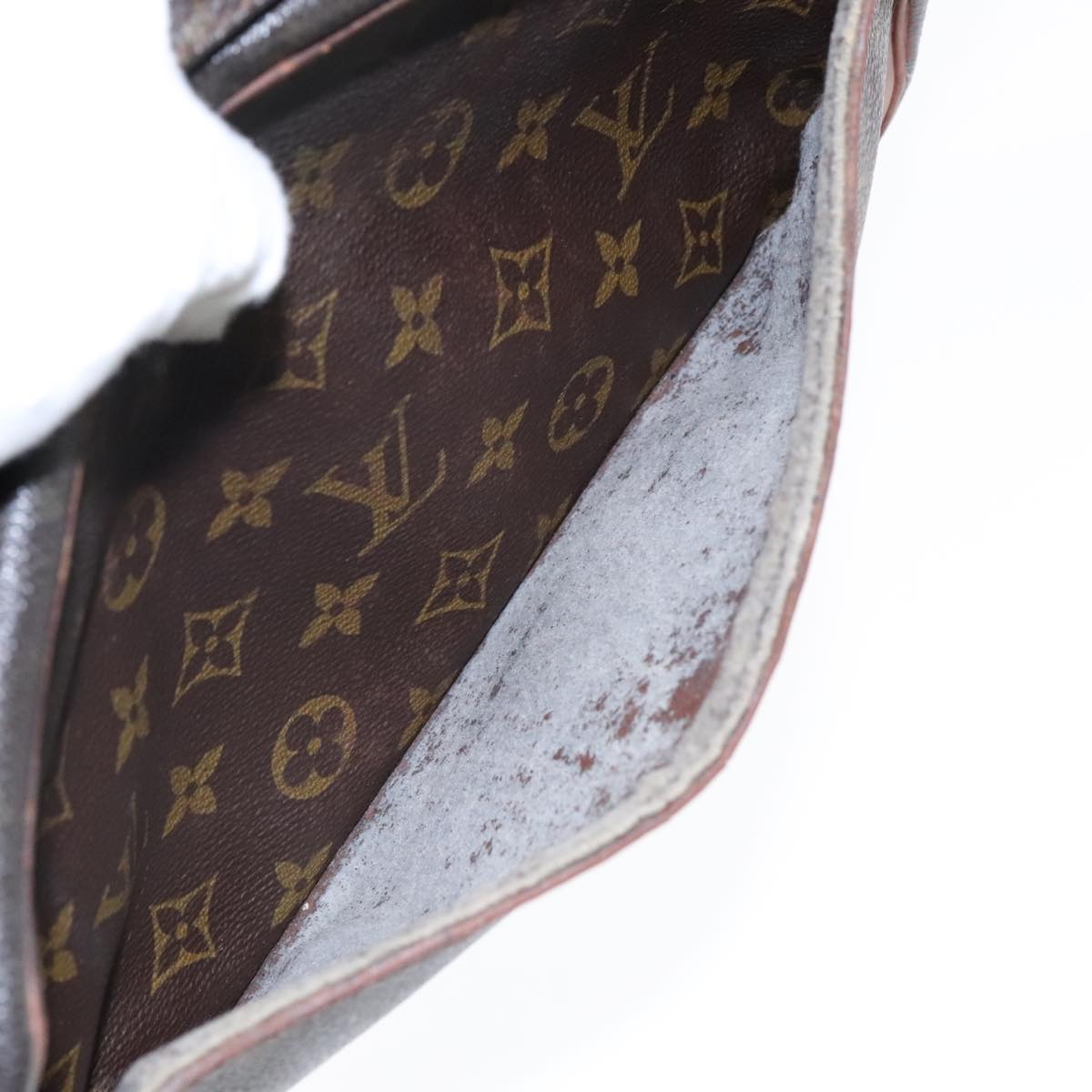 LOUIS VUITTON Monogram Compiegne 28 Clutch Bag M51845 LV Auth 92914