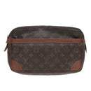 LOUIS VUITTON Monogram Compiegne 28 Clutch Bag M51845 LV Auth 92914-13