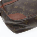 LOUIS VUITTON Monogram Compiegne 28 Clutch Bag M51845 LV Auth 92914-14