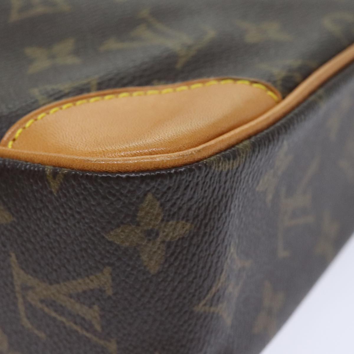 LOUIS VUITTON Monogram Compiegne 28 Clutch Bag M51845 LV Auth 92915