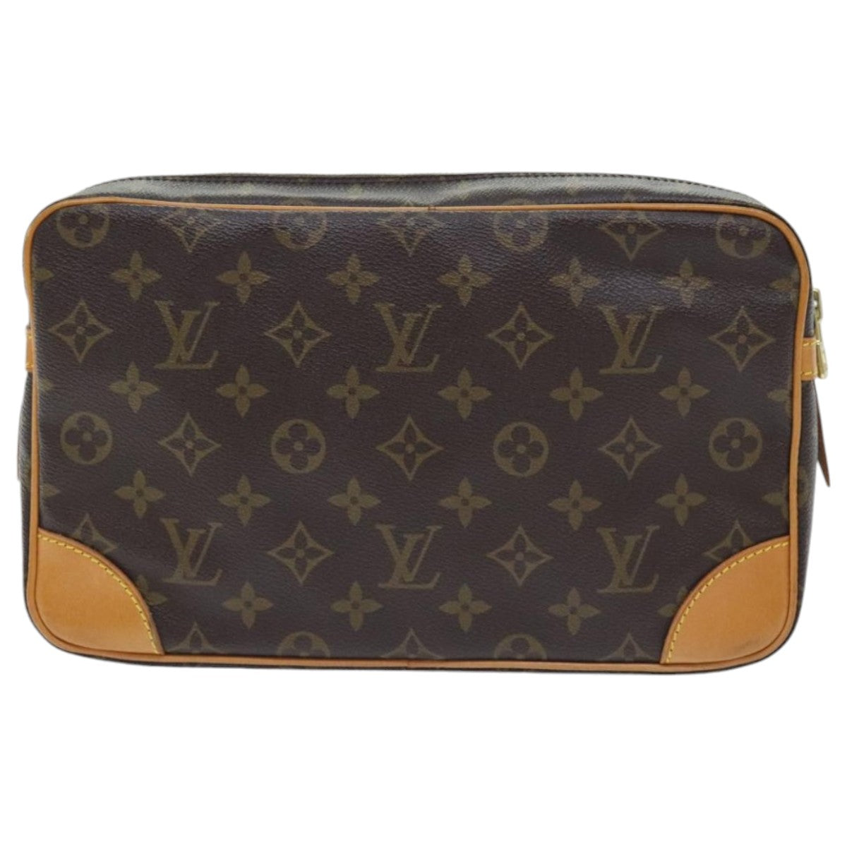 LOUIS VUITTON Monogram Compiegne 28 Clutch Bag M51845 LV Auth 92915 - 0