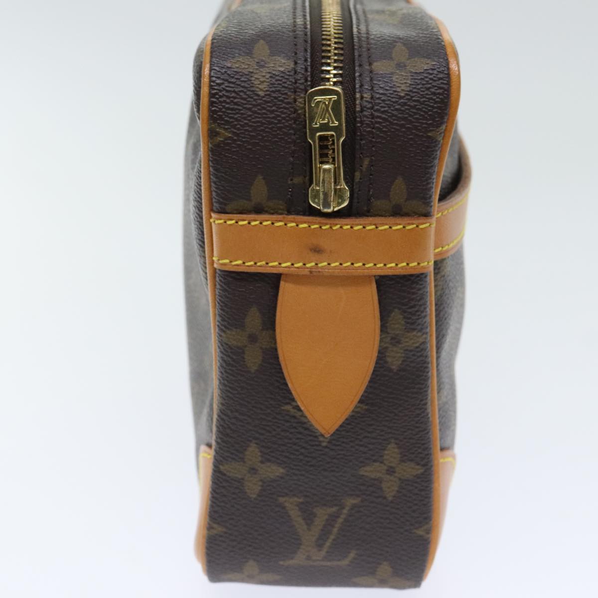 LOUIS VUITTON Monogram Compiegne 28 Clutch Bag M51845 LV Auth 92915