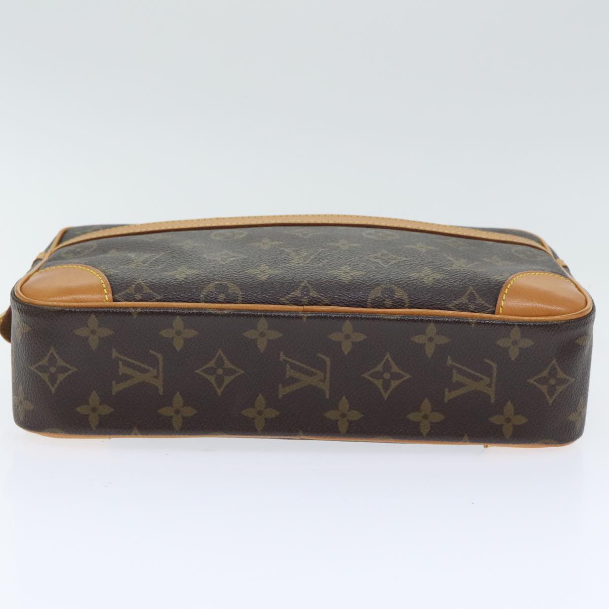 LOUIS VUITTON Monogram Compiegne 28 Clutch Bag M51845 LV Auth 92915