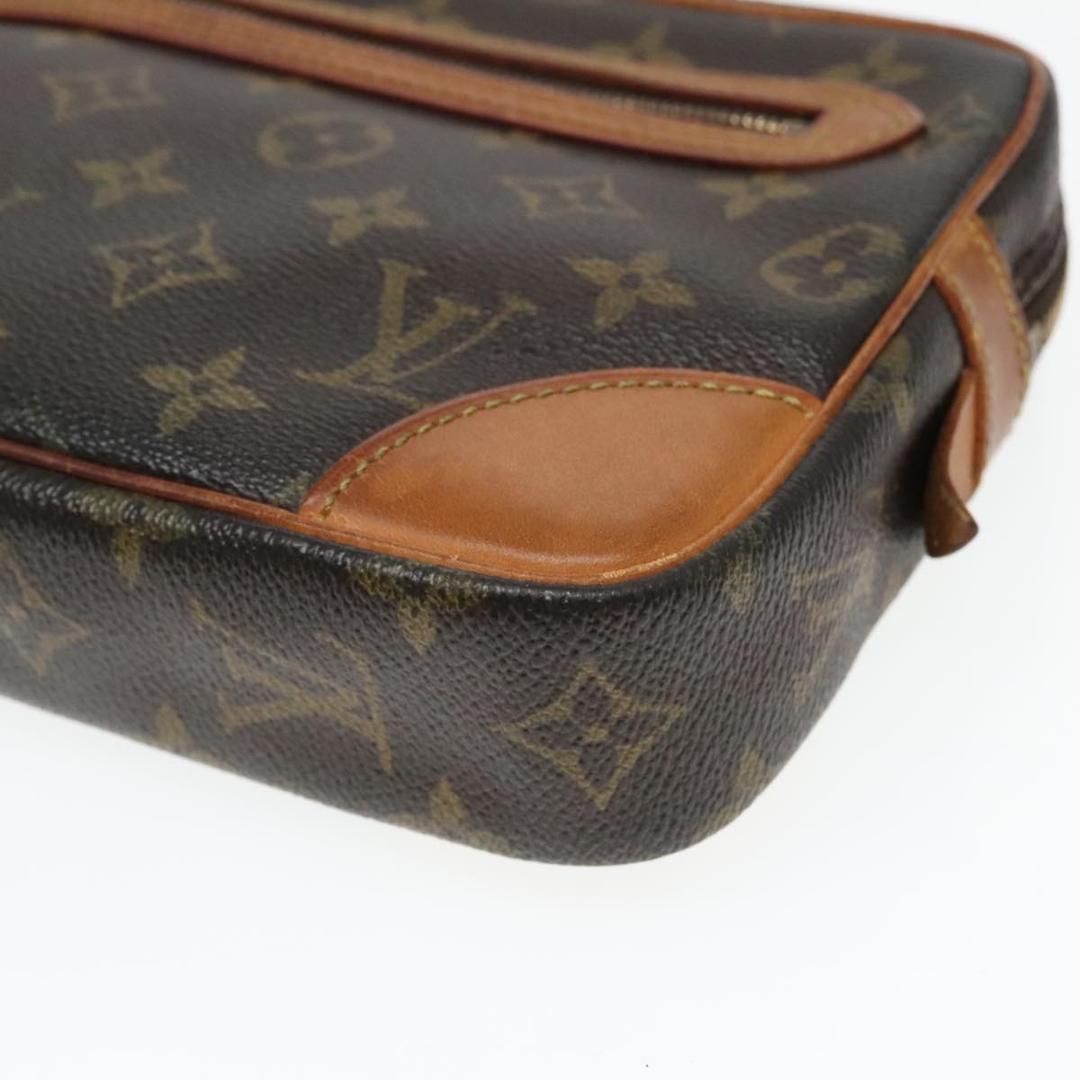 LOUIS VUITTON Monogram Marly Dragonne GM Clutch Bag M51825 LV Auth 92930