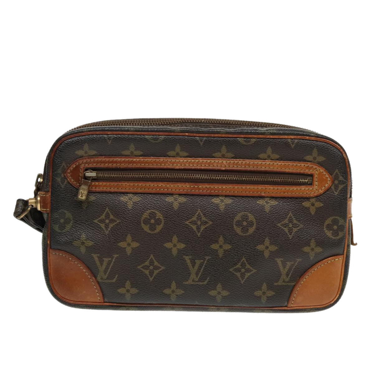 LOUIS VUITTON Monogram Marly Dragonne GM Clutch Bag M51825 LV Auth 92930