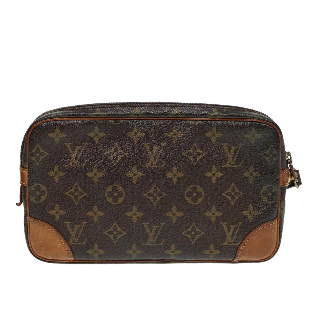 LOUIS VUITTON Monogram Marly Dragonne GM Clutch Bag M51825 LV Auth 92930 - 0