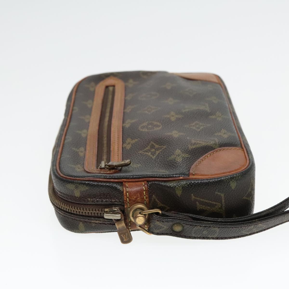 LOUIS VUITTON Monogram Marly Dragonne GM Clutch Bag M51825 LV Auth 92930