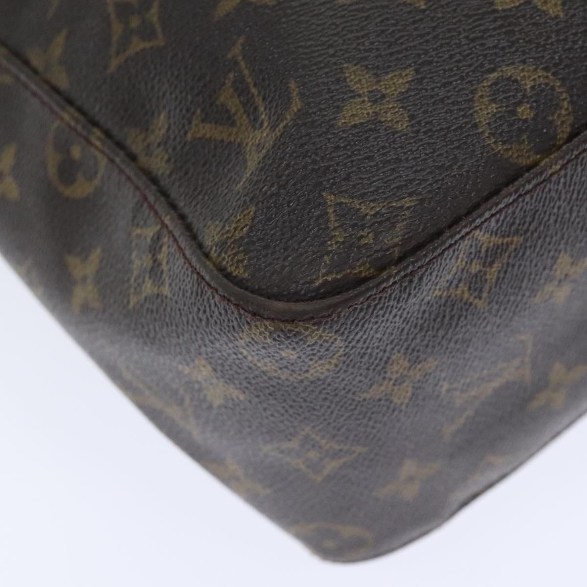 LOUIS VUITTON Monogram Looping GM Shoulder Bag M51145 LV Auth 92937