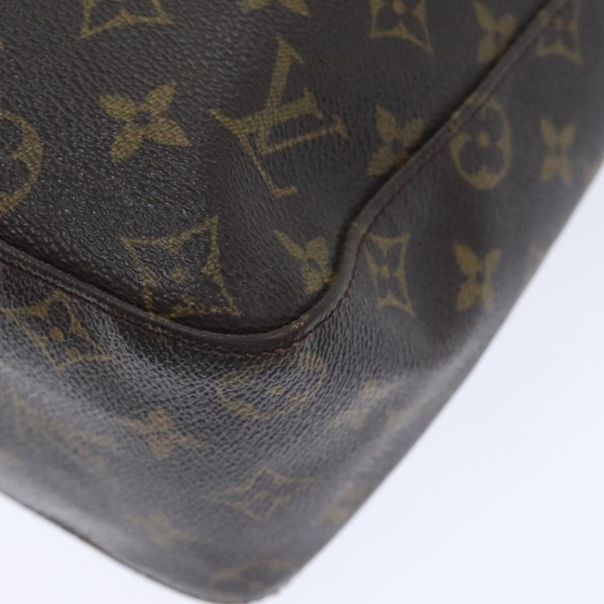 LOUIS VUITTON Monogram Looping GM Shoulder Bag M51145 LV Auth 92937