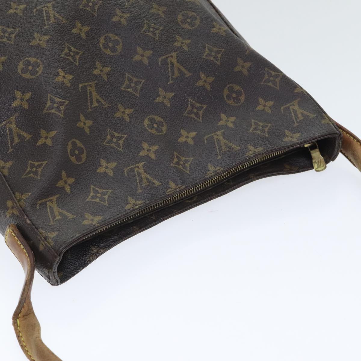 LOUIS VUITTON Monogram Looping GM Shoulder Bag M51145 LV Auth 92937