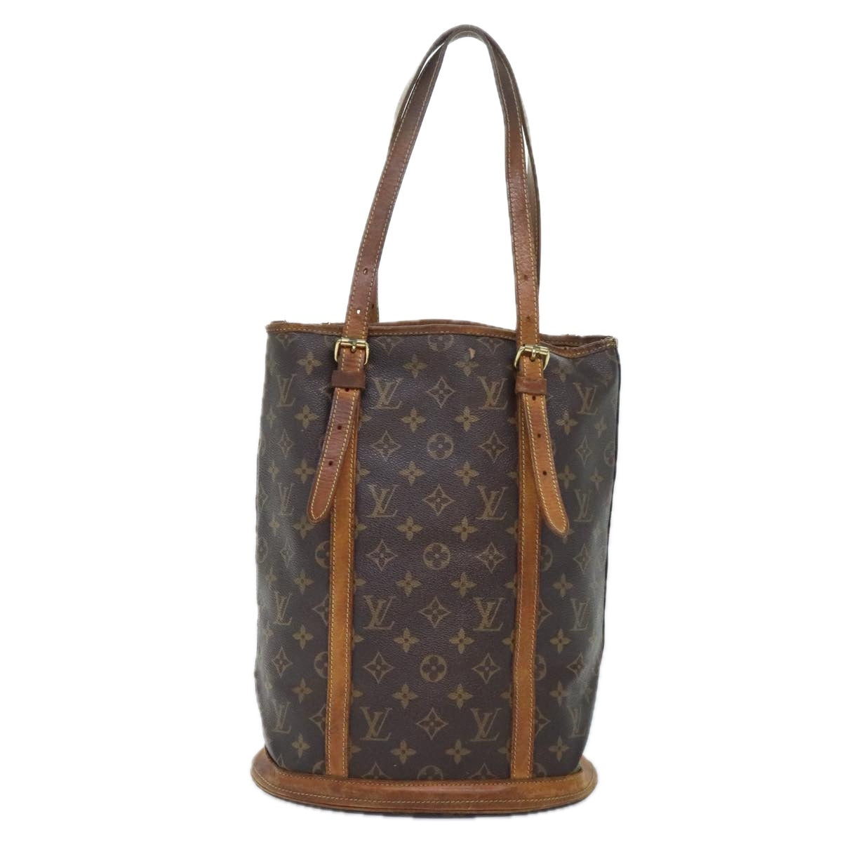 LOUIS VUITTON Monogram Bucket GM Shoulder Bag M42236 LV Auth 92939