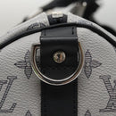 LOUIS VUITTON Monogram Savanna Keepall Bandouliere 45 Bag M54130 LV Auth 92978SM-19