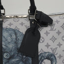 LOUIS VUITTON Monogram Savanna Keepall Bandouliere 45 Bag M54130 LV Auth 92978SM-21