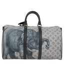 LOUIS VUITTON Monogram Savanna Keepall Bandouliere 45 Bag M54130 LV Auth 92978SM-2