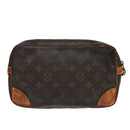 LOUIS VUITTON Monogram Marly Dragonne GM Clutch Bag M51825 LV Auth 92992-2