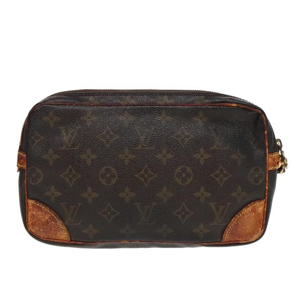 LOUIS VUITTON Monogram Marly Dragonne GM Clutch Bag M51825 LV Auth 92992