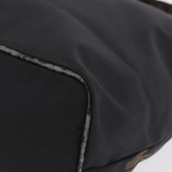FENDI Hand Bag Black Auth 92994