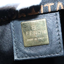 FENDI Hand Bag Nylon Black Auth 92994-17