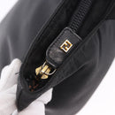 FENDI Hand Bag Black Auth 92994-11