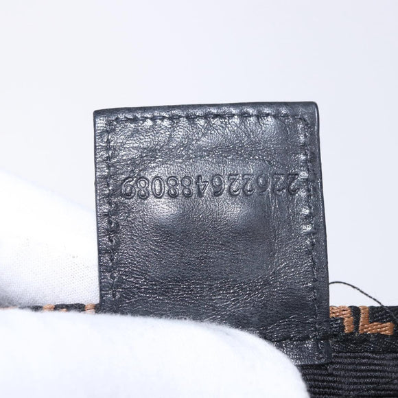 FENDI Hand Bag Black Auth 92994
