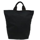 FENDI Hand Bag Nylon Black Auth 92994-2